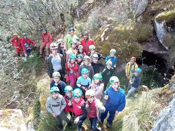 Campamento de espeleología de Águilas Verdes en Cobas (17)