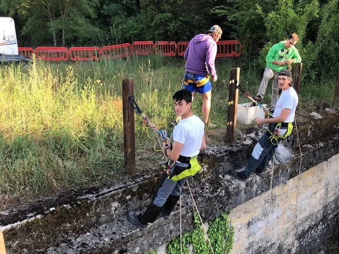 Campamento de espeleología de Águilas Verdes en Cobas (26)