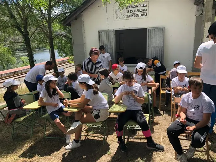 Campamento de espeleología de Águilas Verdes en Cobas (31)