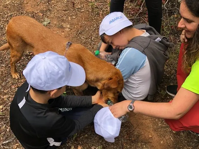 Campamento de espeleología de Águilas Verdes en Cobas (36)