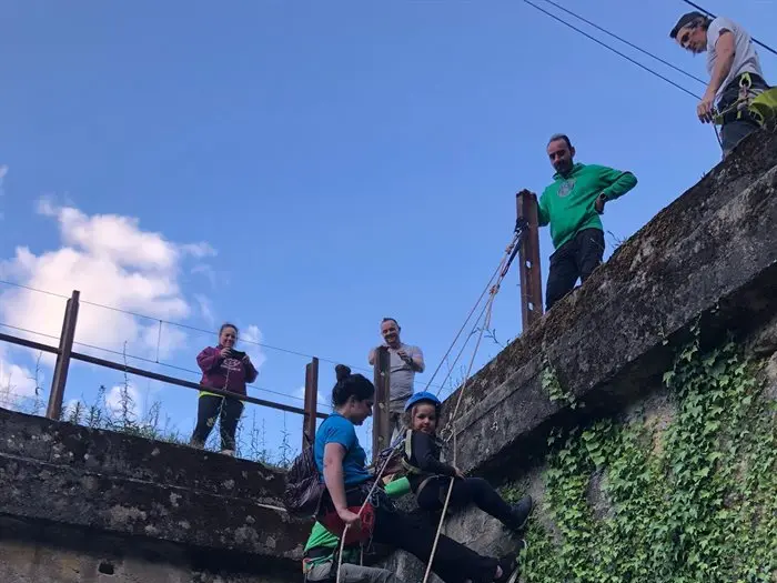 Campamento de espeleología de Águilas Verdes en Cobas (38)