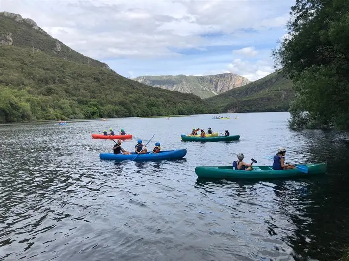 Campamento de espeleología de Águilas Verdes en Cobas (46)