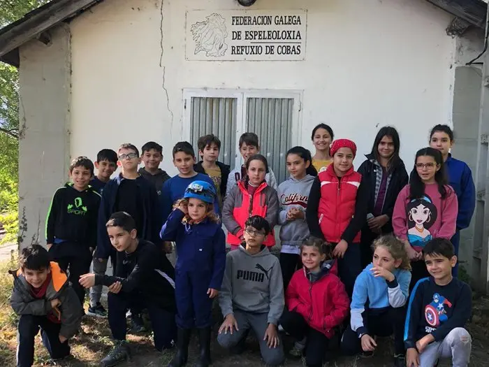 Campamento de espeleología de Águilas Verdes en Cobas (47)