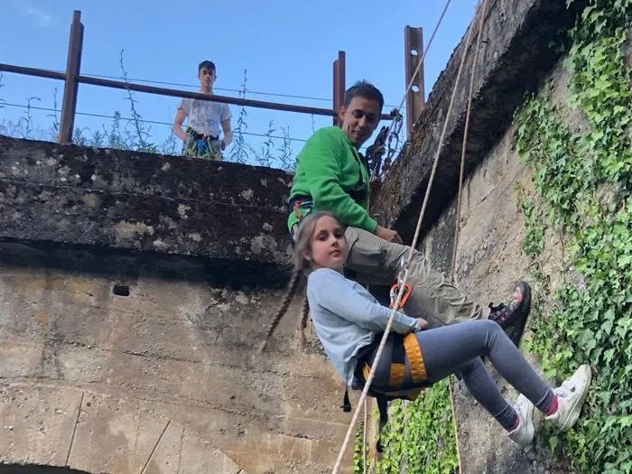 Campamento de espeleología de Águilas Verdes en Cobas (48)