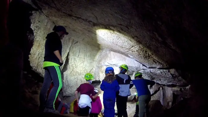Campamento de espeleología de Águilas Verdes en Cobas (49)