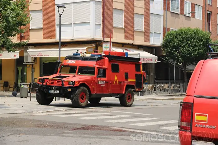 O incendio en Castro de Vilariño, Vilariño, Soulecín, Viloira, Santigoso, Candís e medios de emerxencia (45)