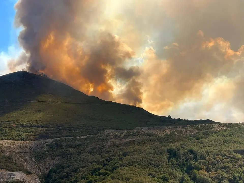 Fuego en Casaio