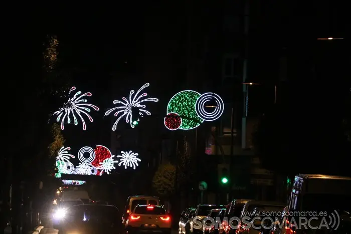 Encendido del alumbrado de las Festas do Cristo do Barc0 (4)
