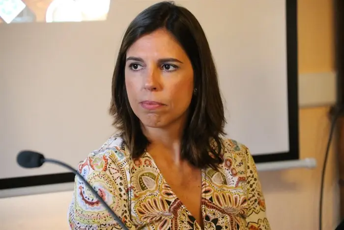Cristina Martínez   en el foro 'Think That' en O Barco