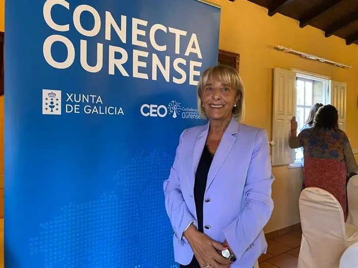 Marisol Nóvoa, Presidenta CEO,  en el foro 'Think That' en O Barco