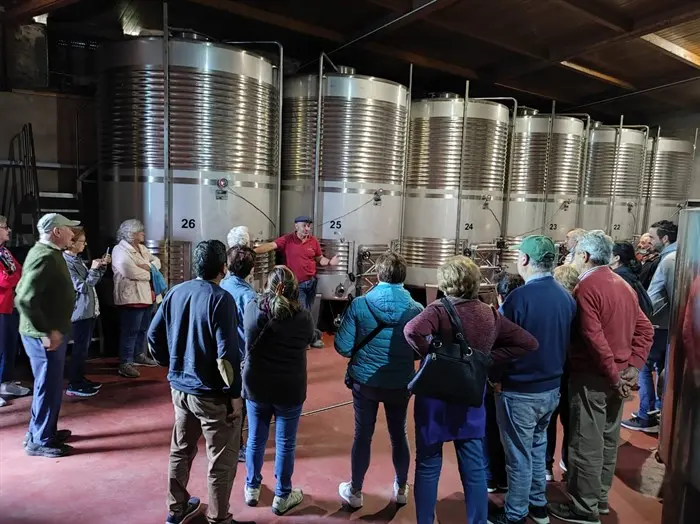 Excursión conxunta das mulleres de Larouco e Río á Ribeira Sacra