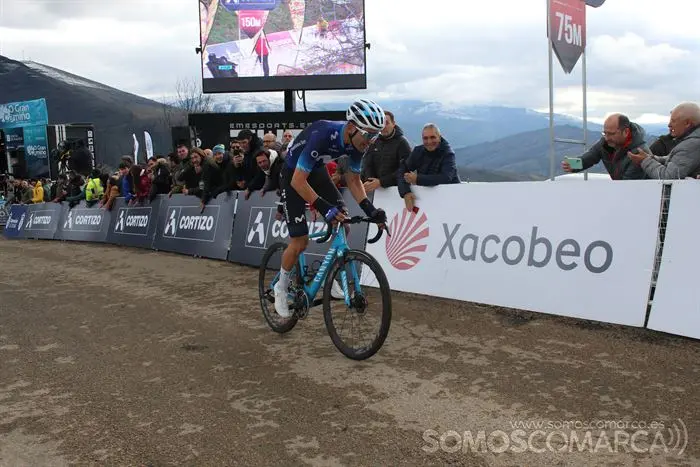 El portugés Ruben Guerreiro, de Movistar Team, fue segundo