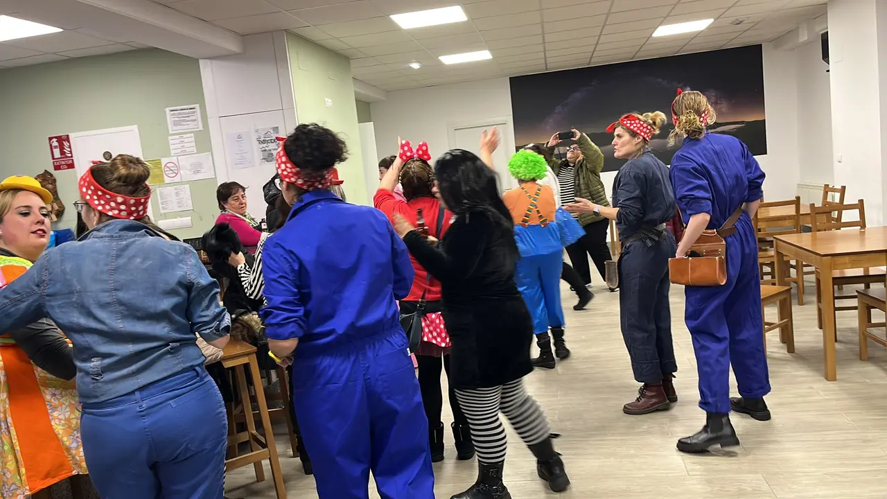 cena comadres A Veiga