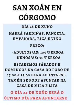 cartel_sanxoancorgomo