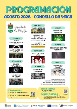 PROGRAMACI&Oacute;N AGOSTO