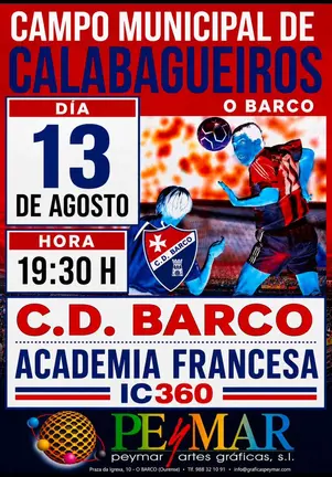 cartel o barco 13 08