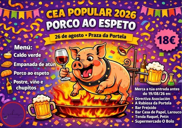 cartel 08 26 cea-popular-do-porco-ao-espeto-de-a-portela-petin_img47548n1t0