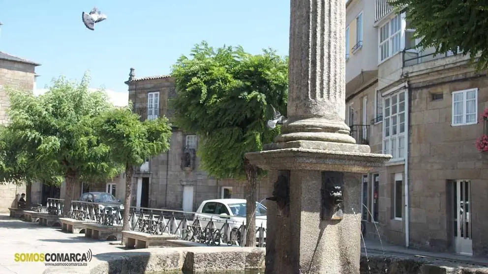 Fuente de la Plaza do Pilón de Trives