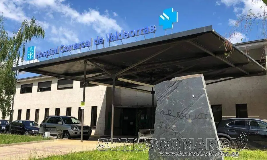Entrada principal del Hospital Público de O Barco