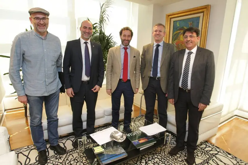 O vicepresidente da Xunta, Alfonso Rueda manter unha xuntanza cos alcaldes de Celanova, Viana do Bolo e Pobra de Trives.