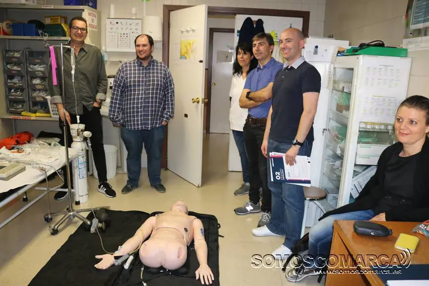 Centro salud A Rúa curso primeros auxilios