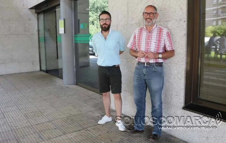 Victor Nieves e Suso Vilasánchez na rolda de prensa