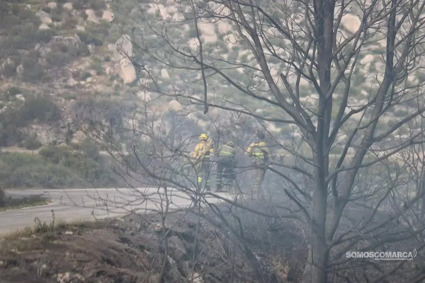 Brif en incendio de Vilariño de Conso