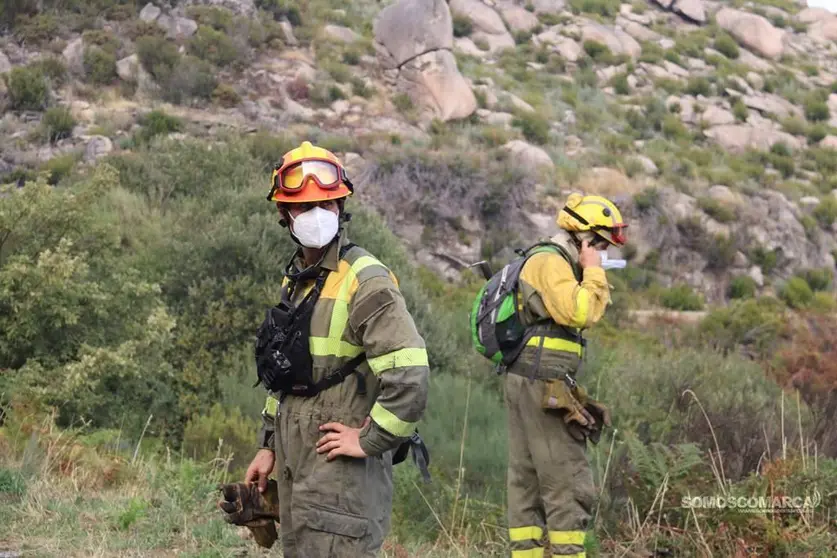 Brif en incendio de Vilariño de Conso