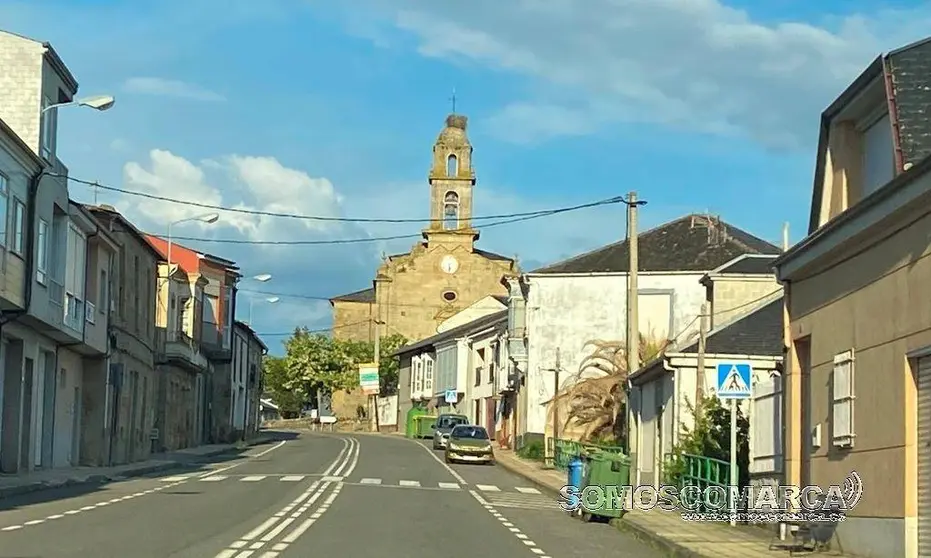 Iglesia de Larouco desde la OU636
