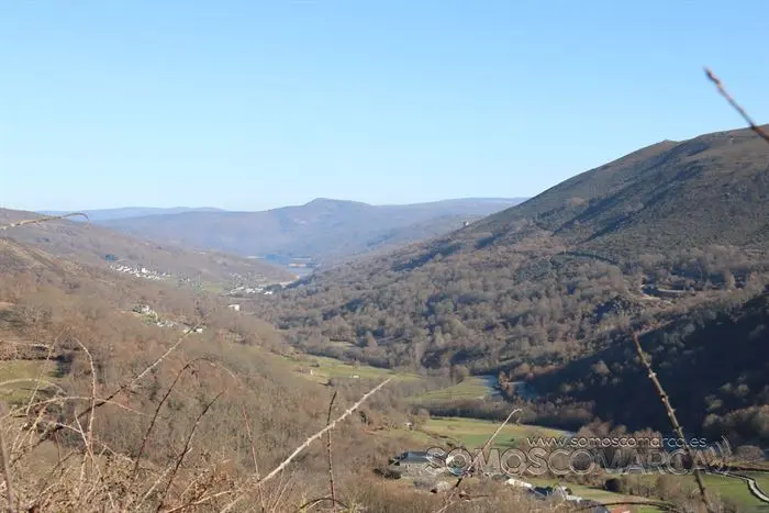 Valle del Conso a su paso por Sabuguido, Soutogrande, Soutelo y Vilariño de Conso 