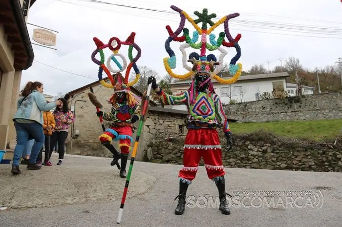 Mazacarada Ibérica 2022, Vilariño de Conso. Fulóns Rurais de Viana do Bolo e boteiros (Aldeas de Viana do Bolo) (6)
