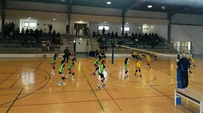 Un partido del cadete femenino de las EDM Quiroga. Cedida