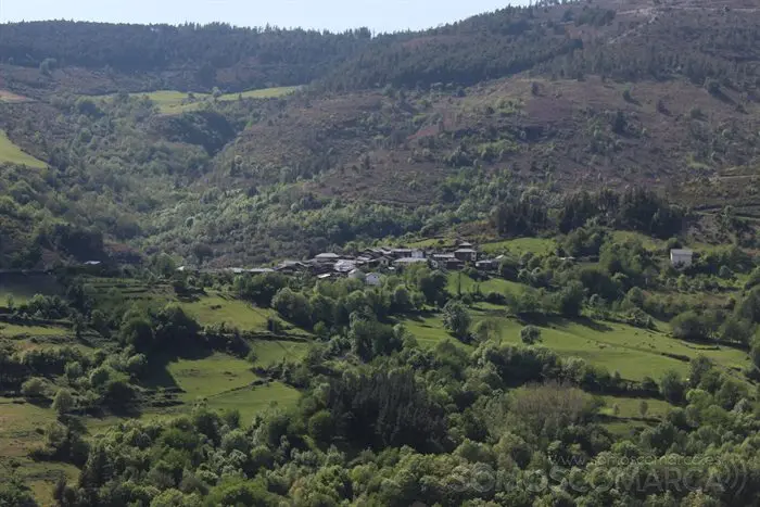 La aldea de Vilamor, en Folgoso do Courel