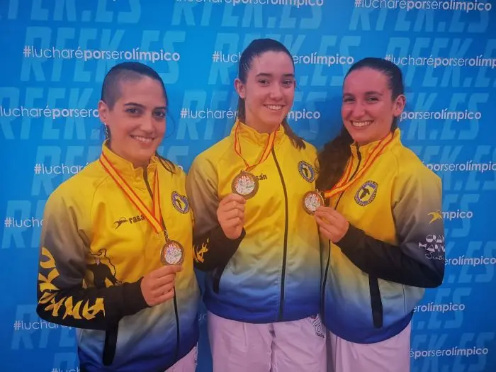 Lucia Herrero broce en el Campeonato de España por equipos