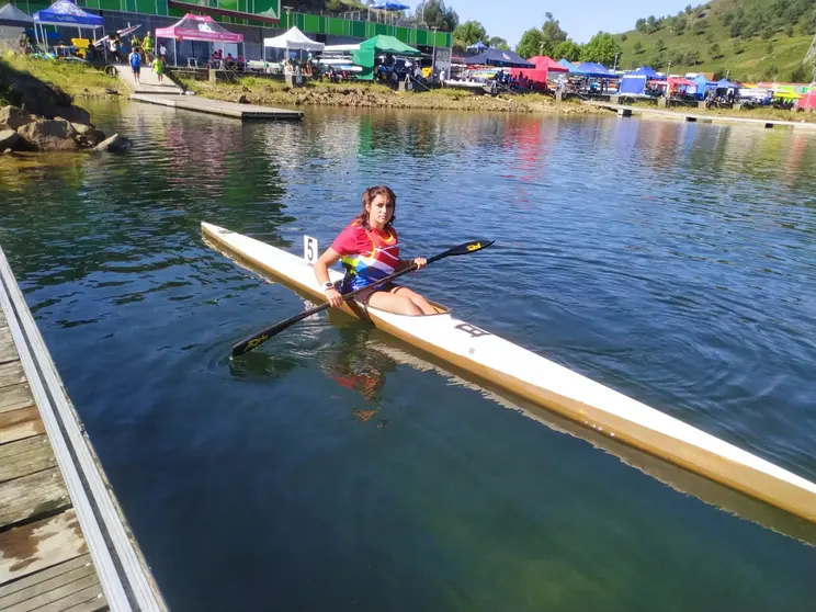 Carlota Díaz, primera en el Campeonato Gallego de Jóvenes Promesas en su categoría