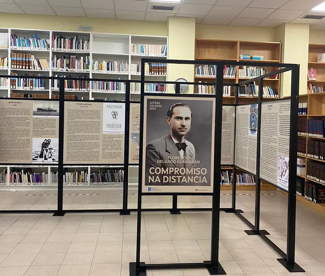 Exposición Florencio Delgado Gurriarán en la Biblioteca Municipal