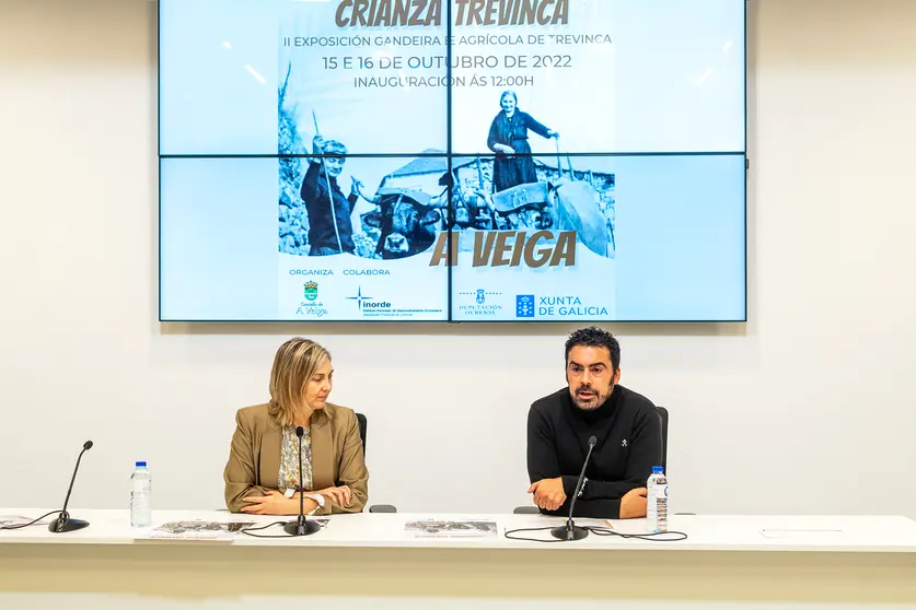 -11.30: Presentación da II Exposición Agrícola e Gandeira de Trevinca.- A xerente do Inorde, Emma González; e o alcalde da Veiga, Juan Anta, presentarán a II Exposición Agrícola e Gandeira de Trevinca "Crianza Trevinca", que se celebrará os días 15 e 16 de outubro. Lugar: Sala de prensa do Pazo Provincial.