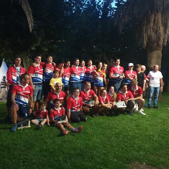 equipo del Fluvial Barco campeón del Descenso del Sil 2022