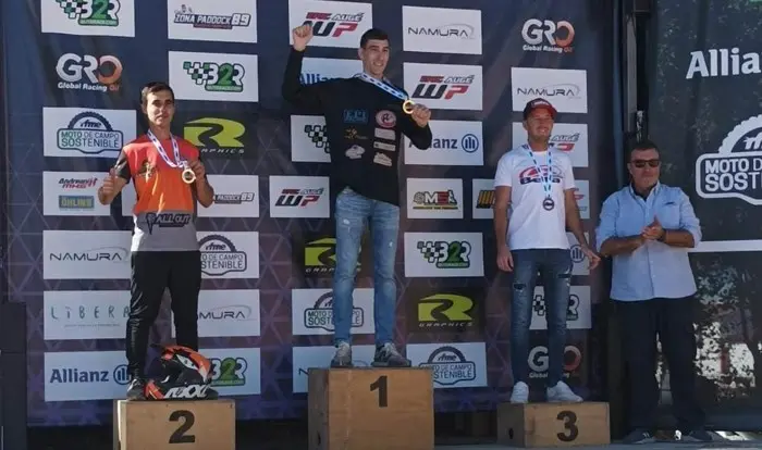 Diego Teixeira campeon de hart-enduro