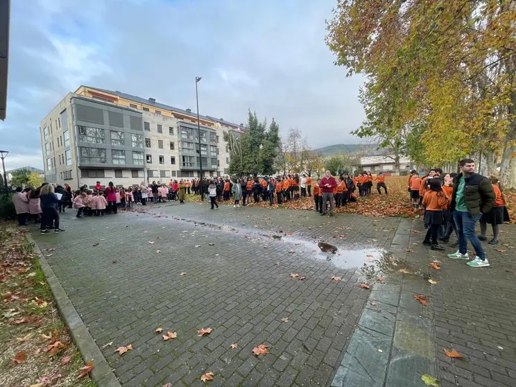 Evacuación colegio Divina Pastora