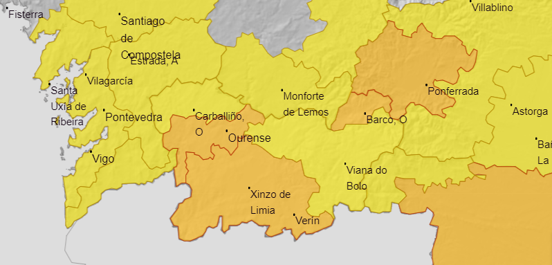 alerta naranja aemet