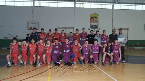 cadetes baloncesto barco . maristas 
