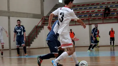 F&uacute;tbol sala Tres Cu&ntilde;ados vs Noia oct 2016