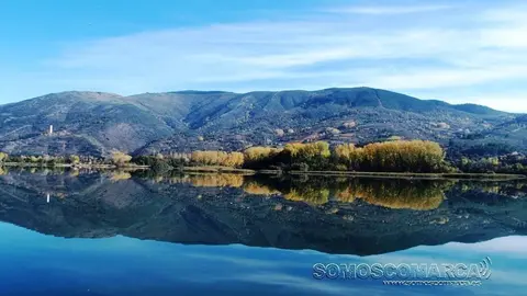 Colores de otoño en el embalse de San Martiño en Petín 2016