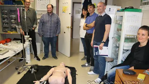 Centro salud A Rúa curso primeros auxilios