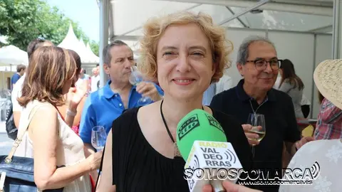 somoscomarca_obarco_feiradovi&ntilde;o_2018_godeval_aracelifernandezAraceli Fern&aacute;ndez de Bodega Godeval en la Feira do Vi&ntilde;o de 2018