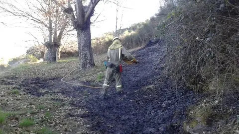 incendio medio rural
brigada