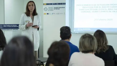 María Sande, jefa del Servizo de Medicina Preventiva del CHUO