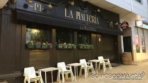 La Maltería uno de los bares de Valdeorras que permanece cerrado a causa del coronavirus