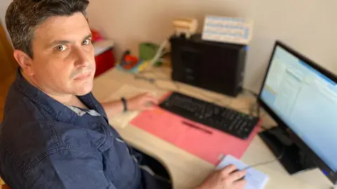 Diego, gerente Asesoría Castelao de O Barco